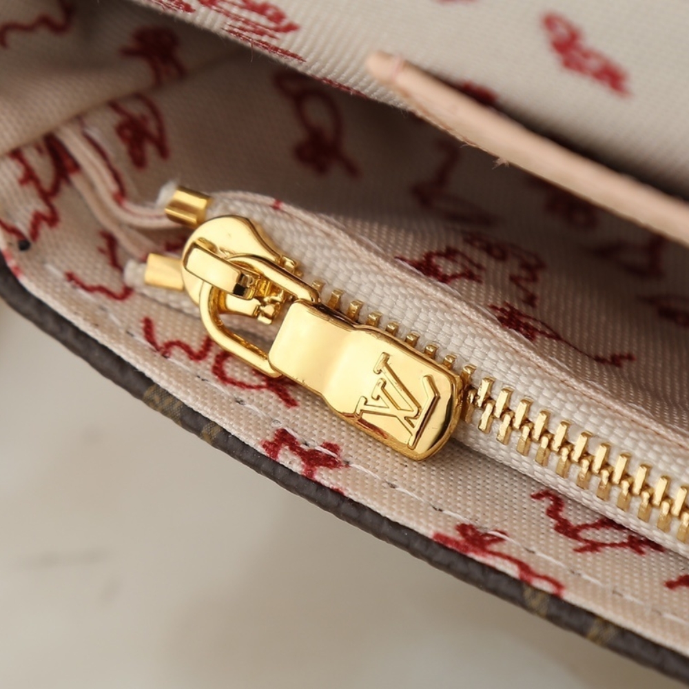 LOUIS VUITTON IVY BAG MONOGRAM PATTERN BROWN 23CM M15148 - Image 8