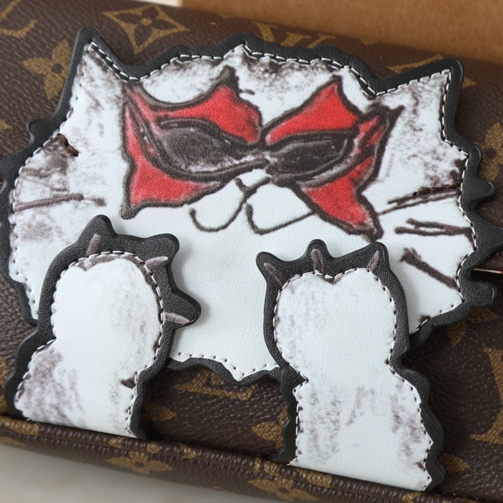 LOUIS VUITTON IVY BAG MONOGRAM PATTERN BROWN 23CM M15148 - Image 6