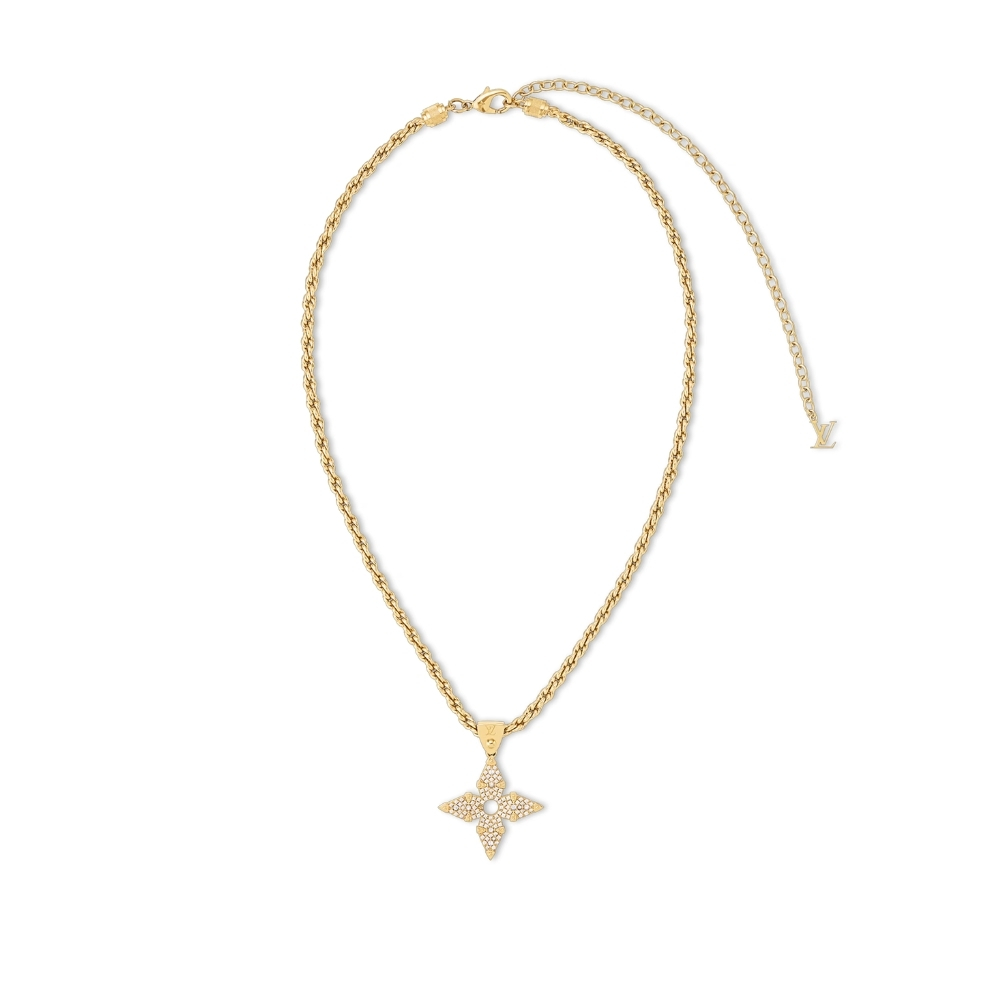 LOUIS VUITTON LV ROPE PENDANT NECKLACE GOLD M01751