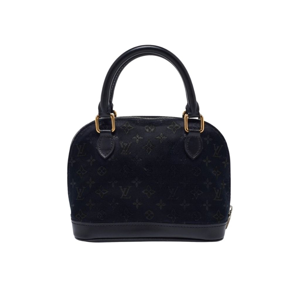 Louis Vuitton Alma Denim Black 24Cm