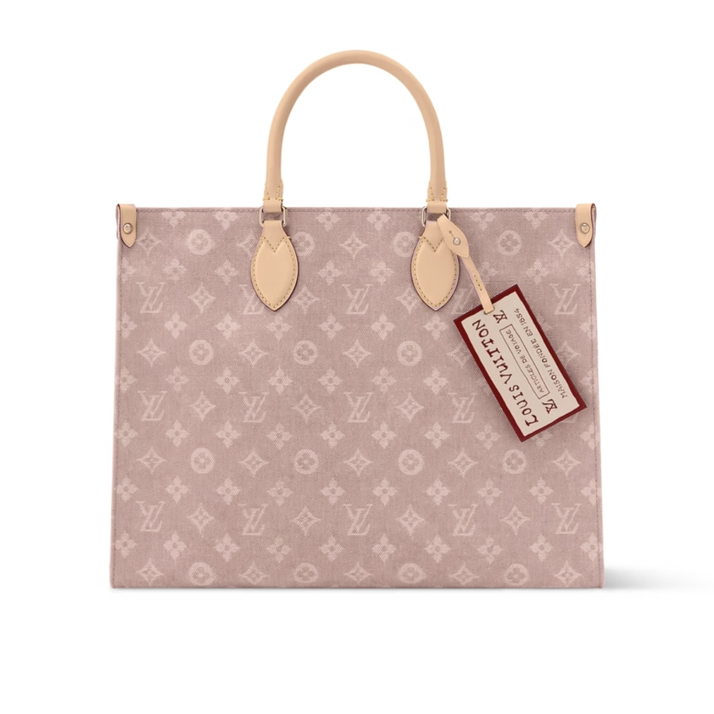 LOUIS VUITTON ONTHEGO ORGANIZER MEOWGRAM BEIGE 37CM M15136