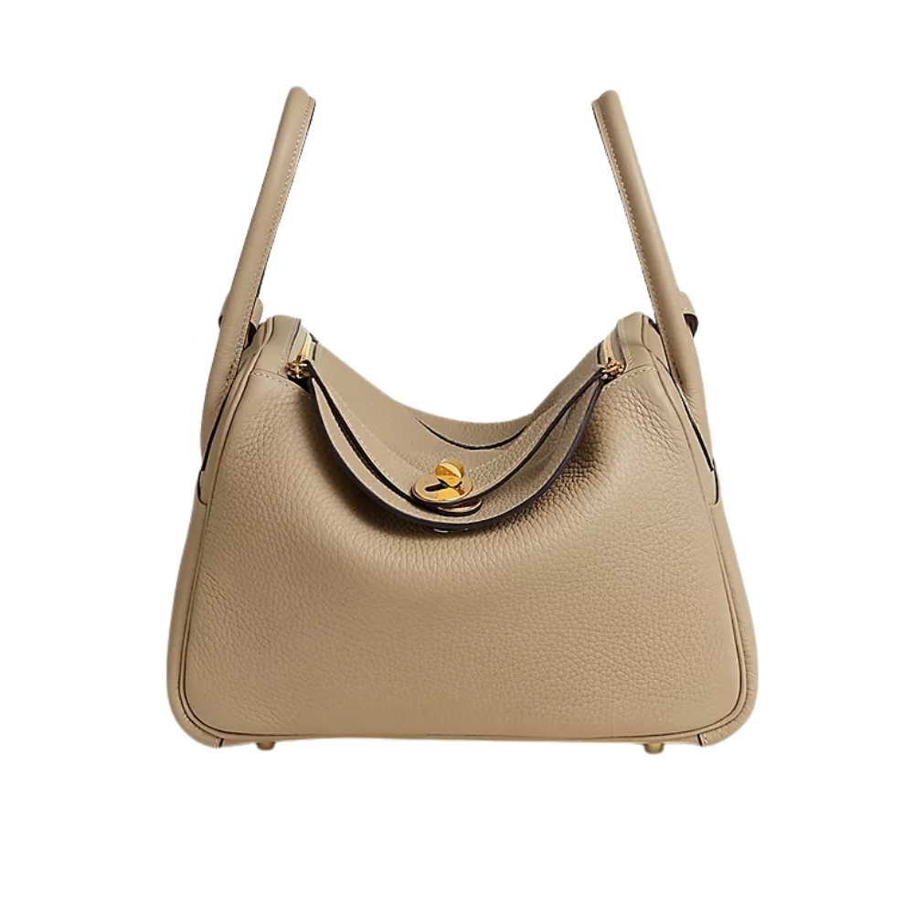 HERMES LINDY 26 TRENCH BEIGE 25CM