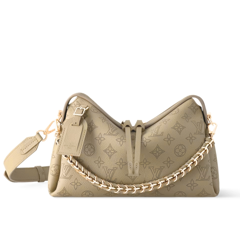 LOUIS VUITTON HAND IT ALL PM DARK BEIGE 29CM M25904