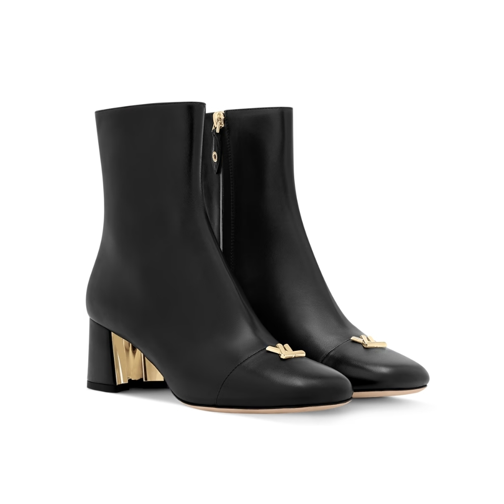 LOUIS VUITTON SWING ANKLE BOOT BLACK 1AICZA