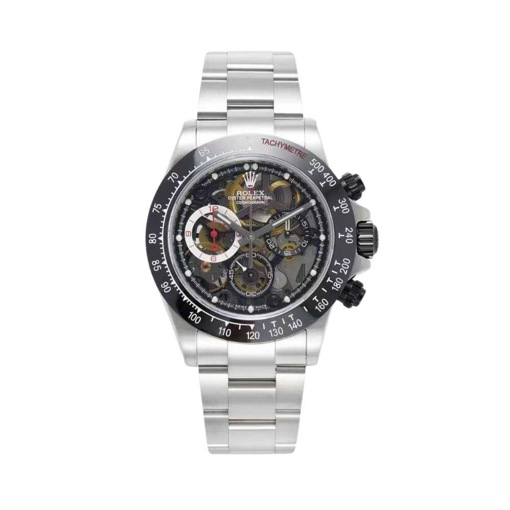 ROLEX DAYTONA JUAN PABLO MONTOYA SKELETON ARTISANS DE GENEVE AG1986 00