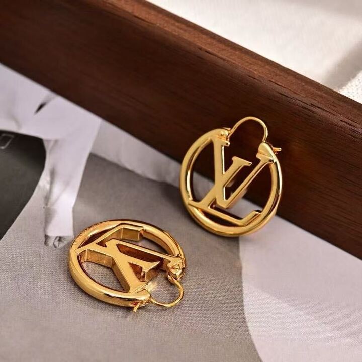 Alternative view of LOUIS VUITTON LOUISE PM EARRINGS GOLD M00396