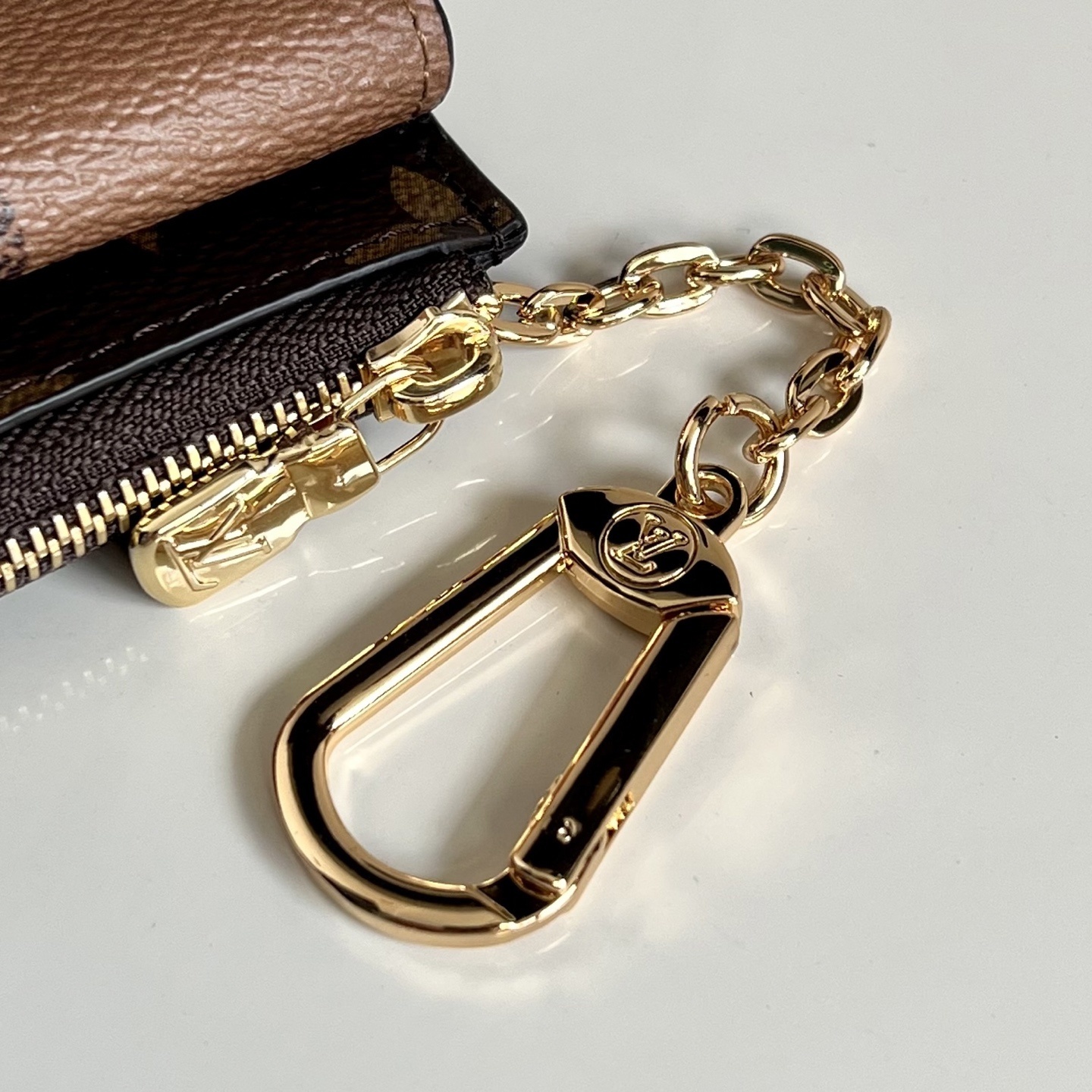 LOUIS VUITTON CARD HOLDER RECTO VERSO BROWN 13CM - Image 7