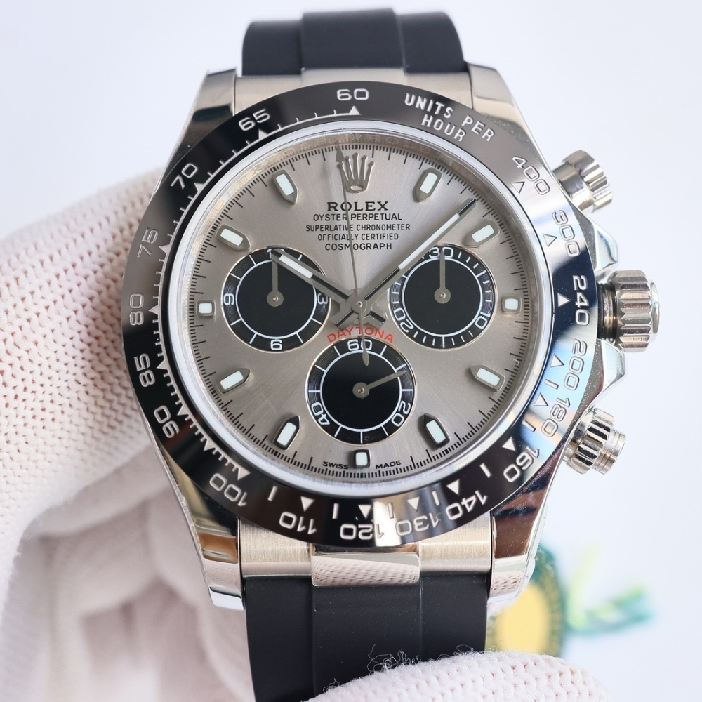 Alternative view of [SUPER VIP 1:1] ROLEX COSMOGRAPH DAYTONA SILVER OYSTERFLEX 40MM 116519LN 0027