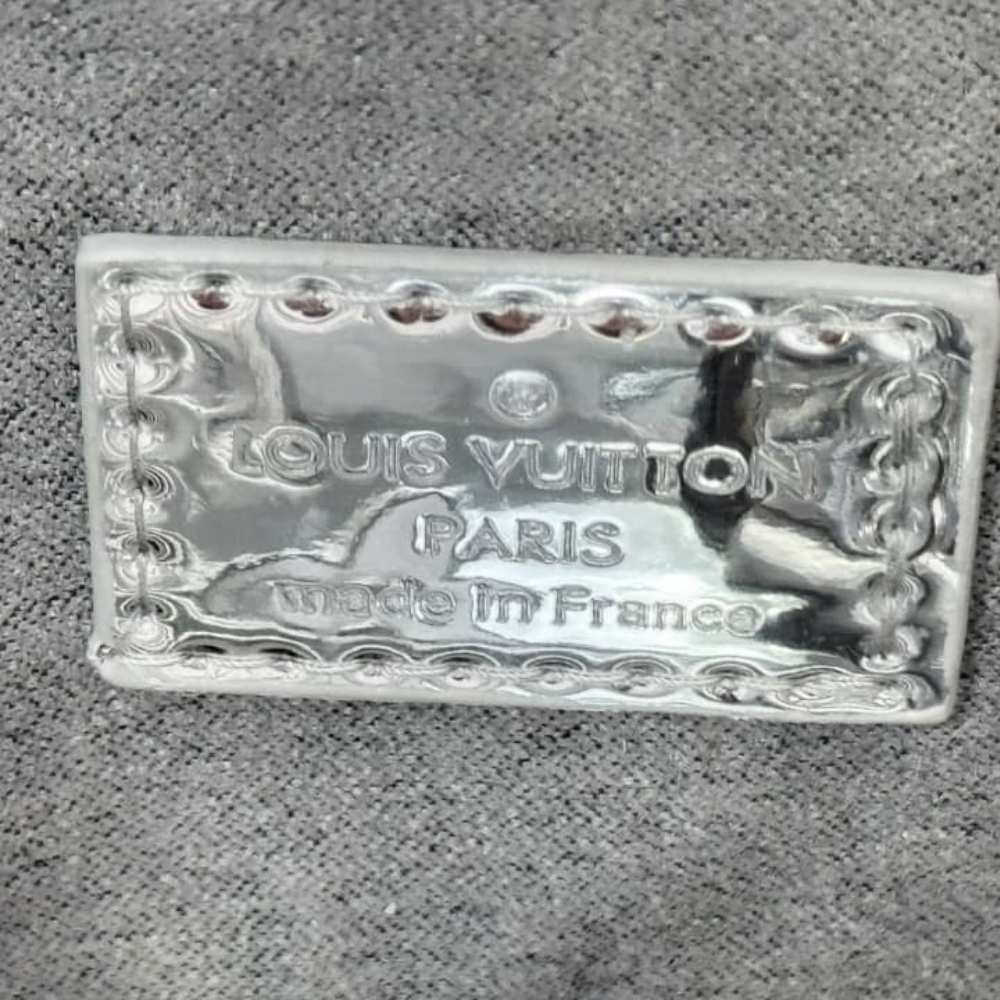 LOUIS VUITTON ALMA BB SILVER 23CM M26335 - Image 10