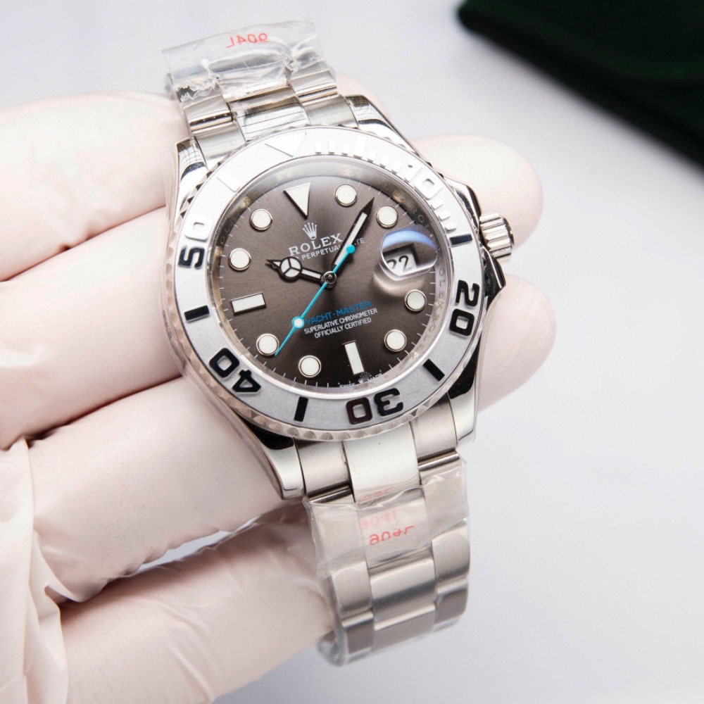 Alternative view of [SUPER VIP 1:1] ROLEX YACHT MASTER 40 SILVER BLACK 40MM 126622 0001