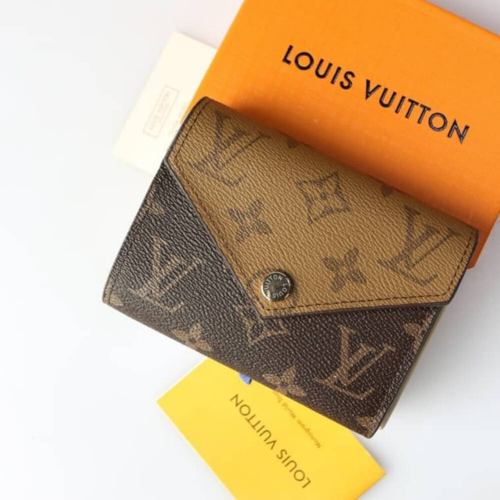 Alternative view of LOUIS VUITTON VICTORINE WALLET MONOGRAM BROWN 12CM M81557