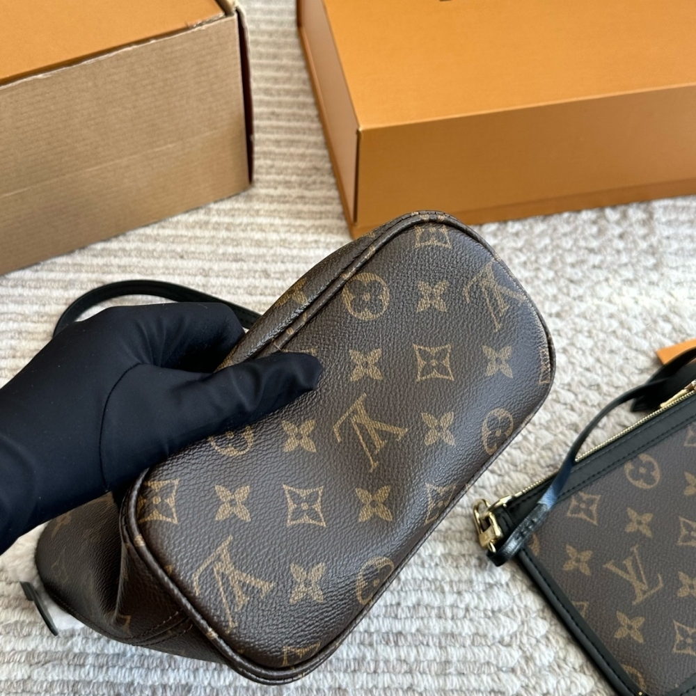 LOUIS VUITTON NEVERFULL BANDOULIÈRE INSIDE OUT BB MONOGRAM BROWN 26CM M26315 - Image 7