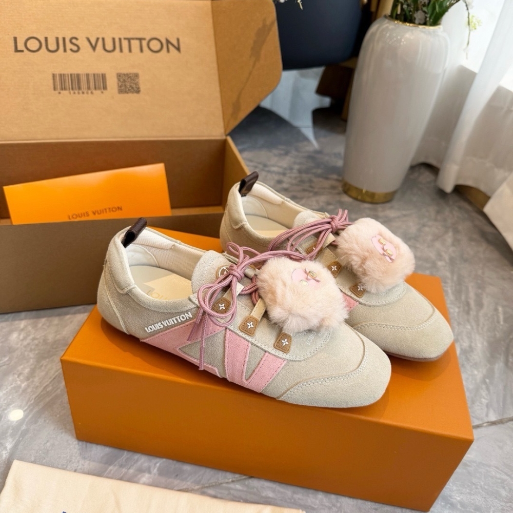 Alternative view of LOUIS VUITTON SNEAKERINA TAUPE 1AIVFD