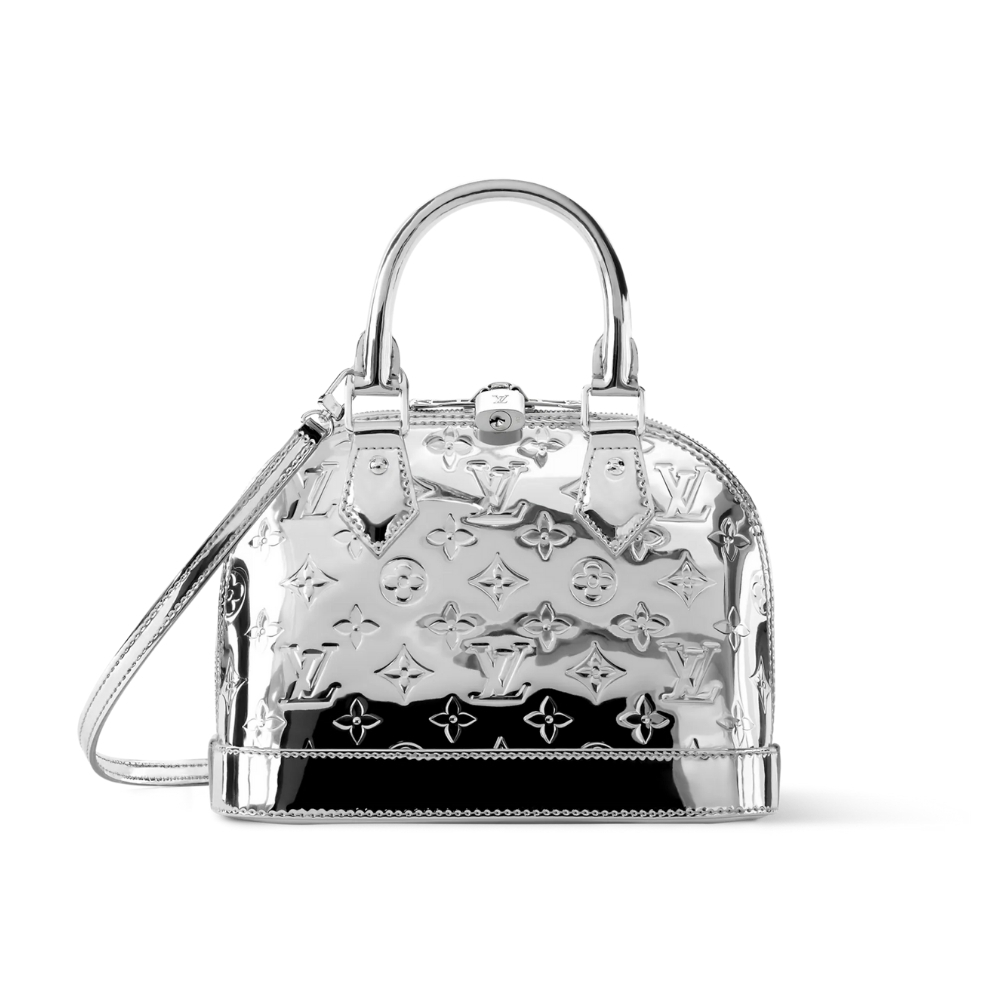 LOUIS VUITTON ALMA BB SILVER 23CM M26335