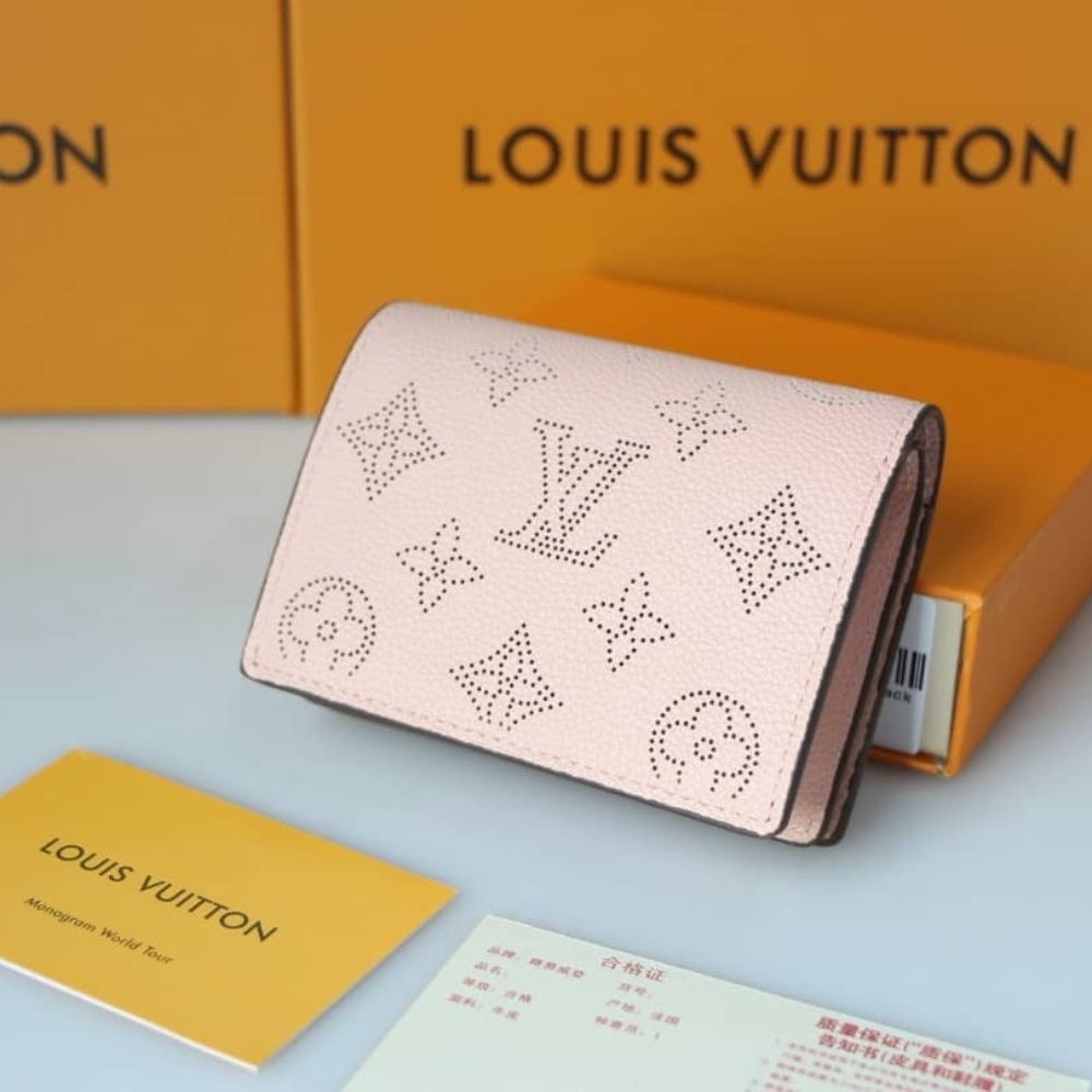 Alternative view of LOUIS VUITTON CLÉA WALLET BEIGE 11CM M80817