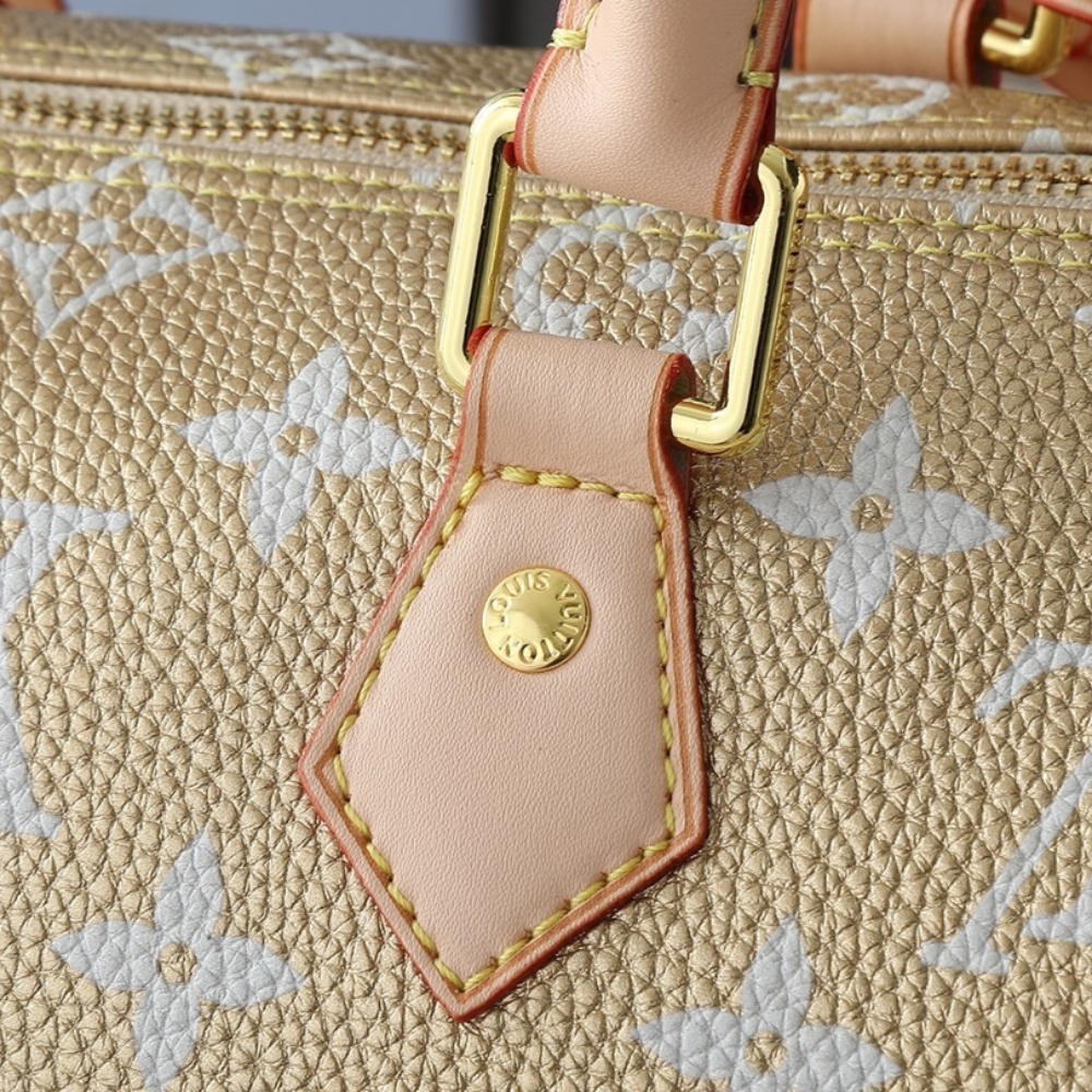 LOUIS VUITTON SPEEDY P9 BANDOULIÈRE 30 KINSUGI GOLD 30CM M15283 - Image 6