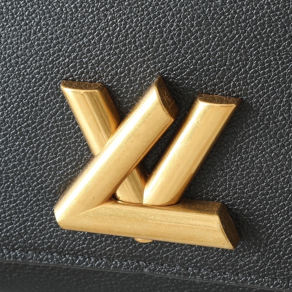 LOUIS VUITTON SOFT TWIST BLACK 27CM M24639 - Image 7