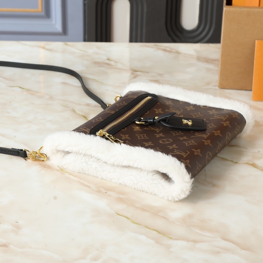 LOUIS VUITTON TEDDY MITT MONOGRAM BROWN 27CM M26853 - Image 6