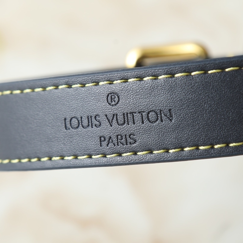 LOUIS VUITTON LOCKER DOPP KIT BLUE STRIPES 23CM M25902 - Image 5