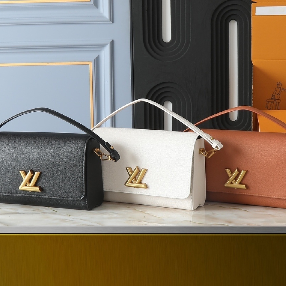 LOUIS VUITTON SOFT TWIST BLACK 27CM M24639 - Image 11