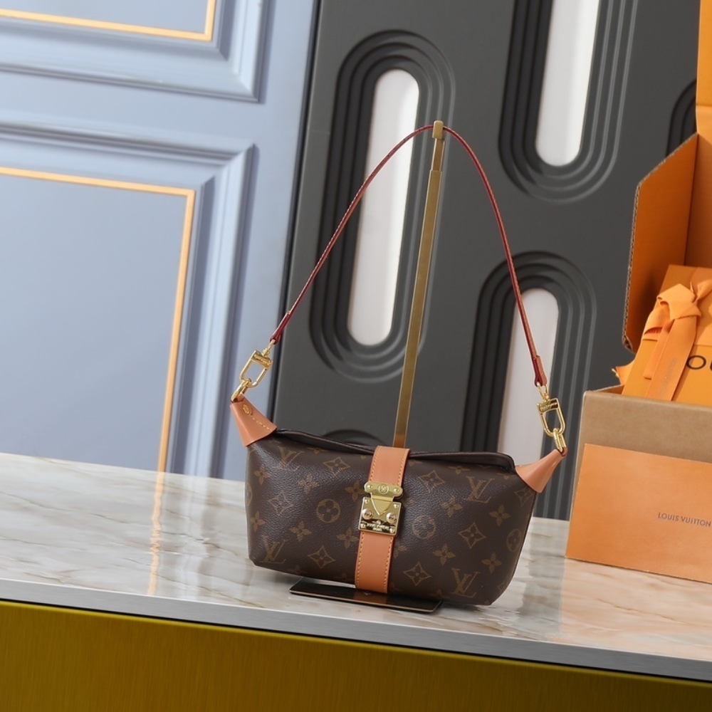 Alternative view of LOUIS VUITTON POCHETTE MIA MONOGRAM BROWN 22CM M26191