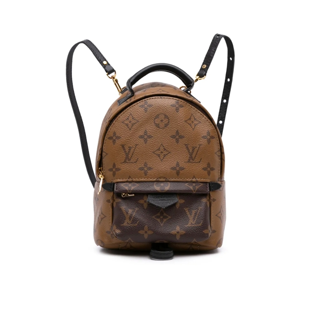 LOUIS VUITTON PALM SPRINGS MINI BACKPACK MONOGRAM BROWN 29CM