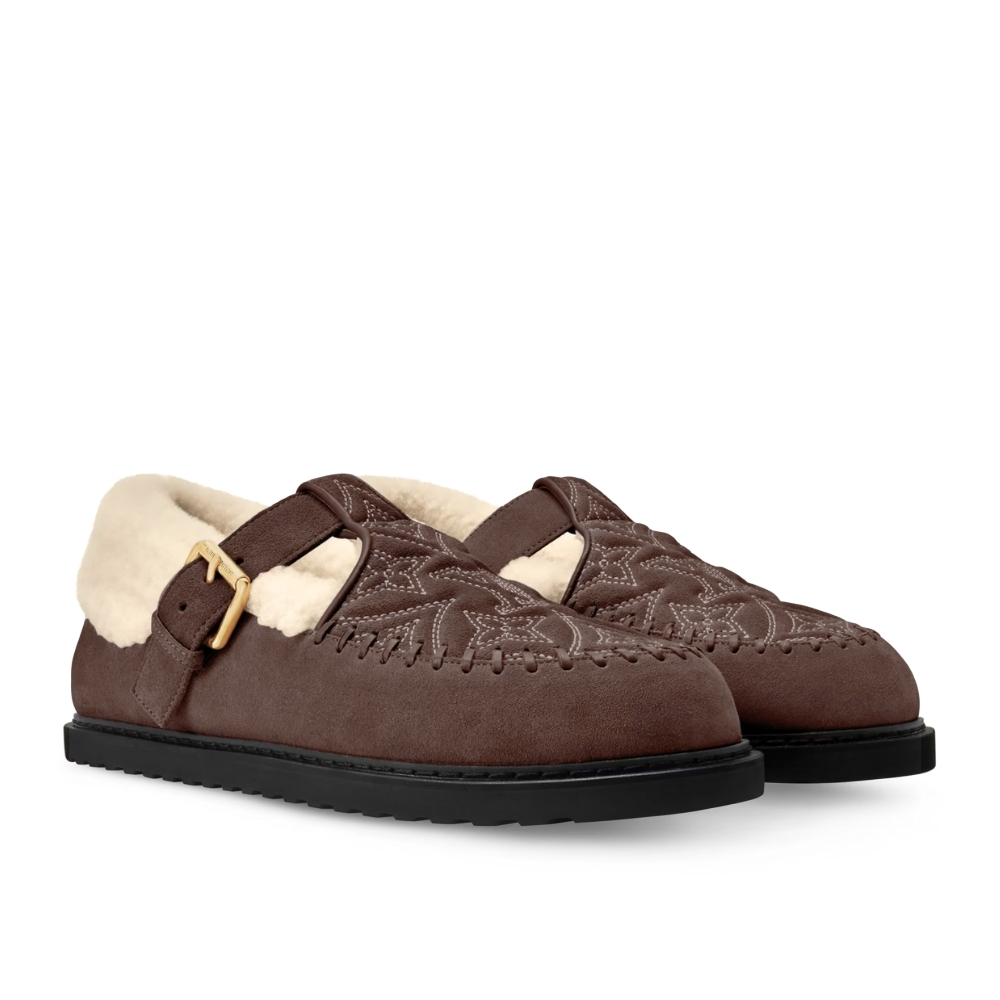 LOUIS VUITTON COLORADO COMFORT MARY JANE BROWN 1AIGLF