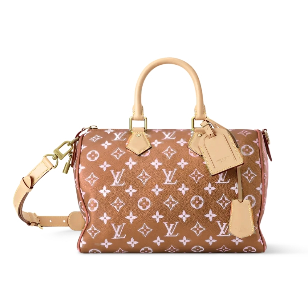 LOUIS VUITTON SPEEDY P9 BANDOULIÈRE 30 ORANGE 30CM M14064