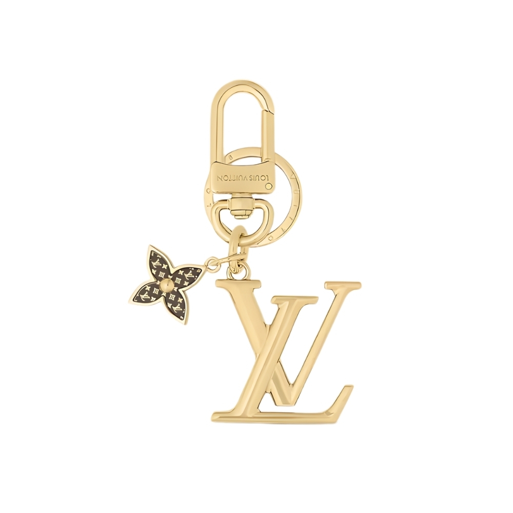 LOUIS VUITTON LV ICONIC KEY HOLDER GOLD M01878