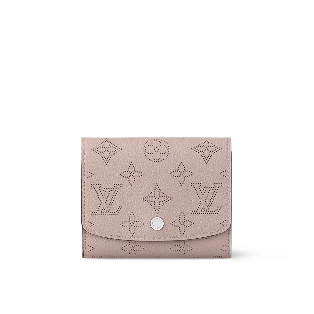 LOUIS VUITTON IRIS COMPACT WALLET BEIGE 12CM M62542