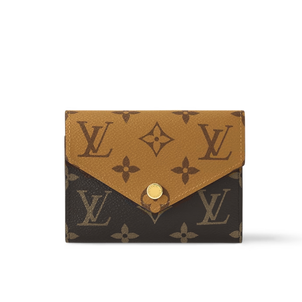 LOUIS VUITTON VICTORINE WALLET MONOGRAM BROWN 12CM M81557