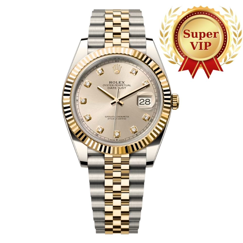 [SUPER VIP 1:1] ROLEX DATEJUST 41 GOLD DIAL 41MM 126333 0012