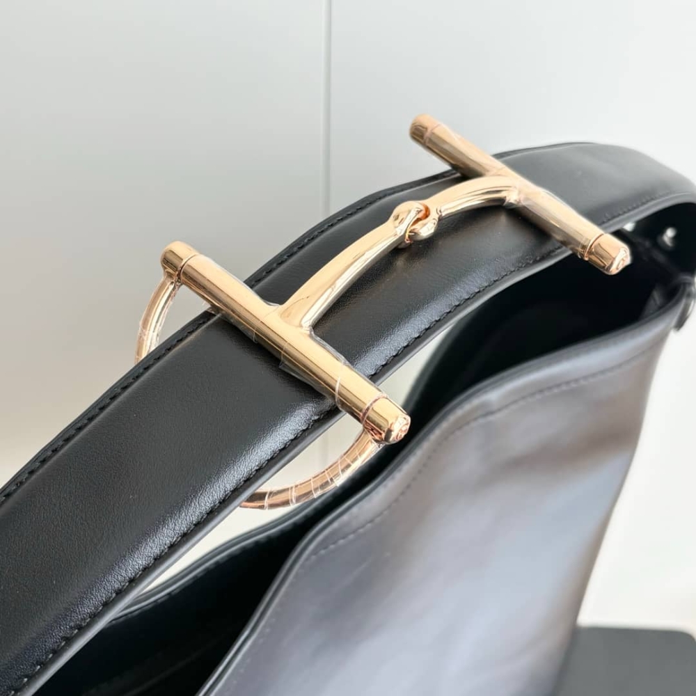 GUCCI BEATRIX MEDIUM TOTE BAG BLACK LEATHER 35CM 850926 AAFK4 1000 - Image 7