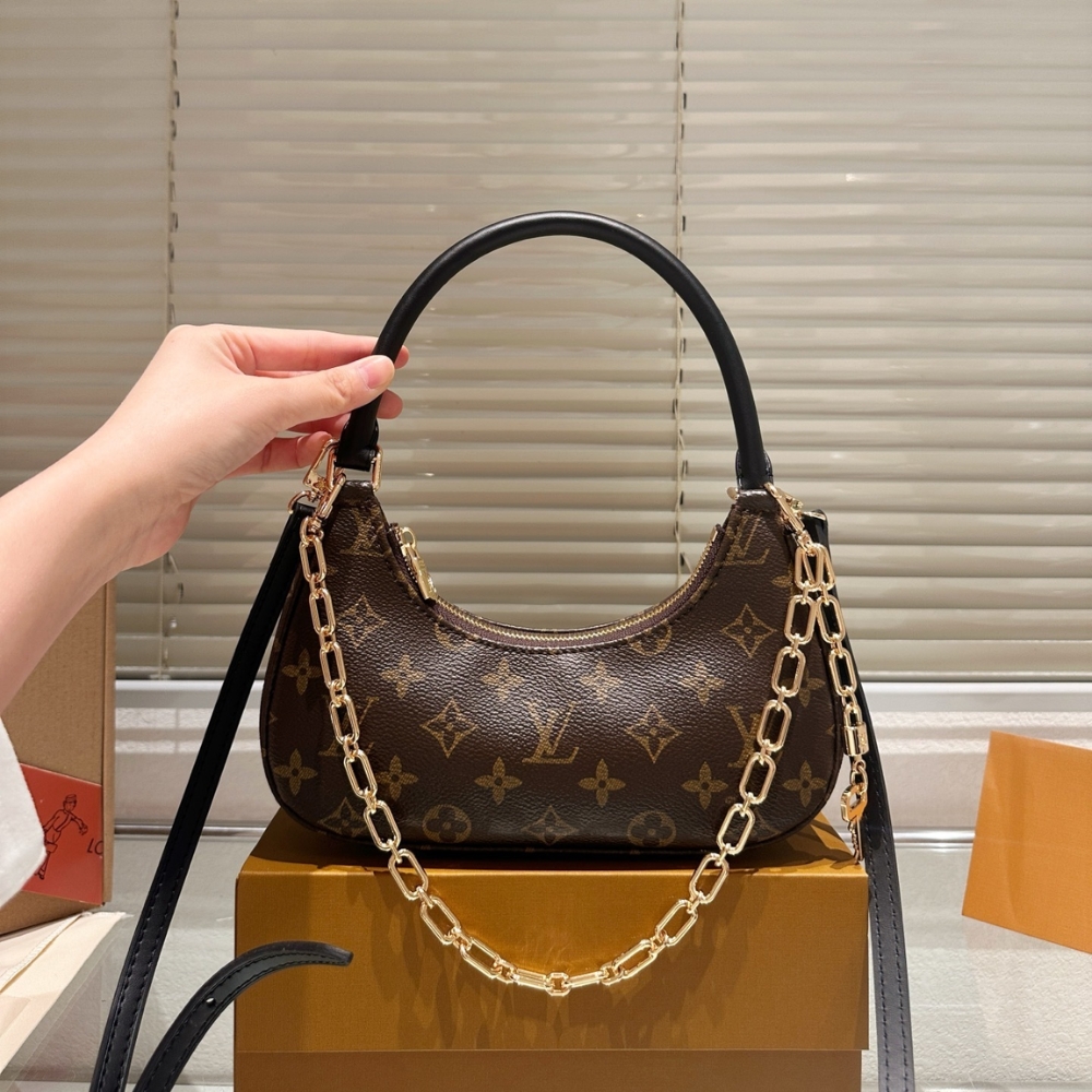Alternative view of LOUIS VUITTON CATCHY PM BAG MONOGRAM BROWN 22CM M25223