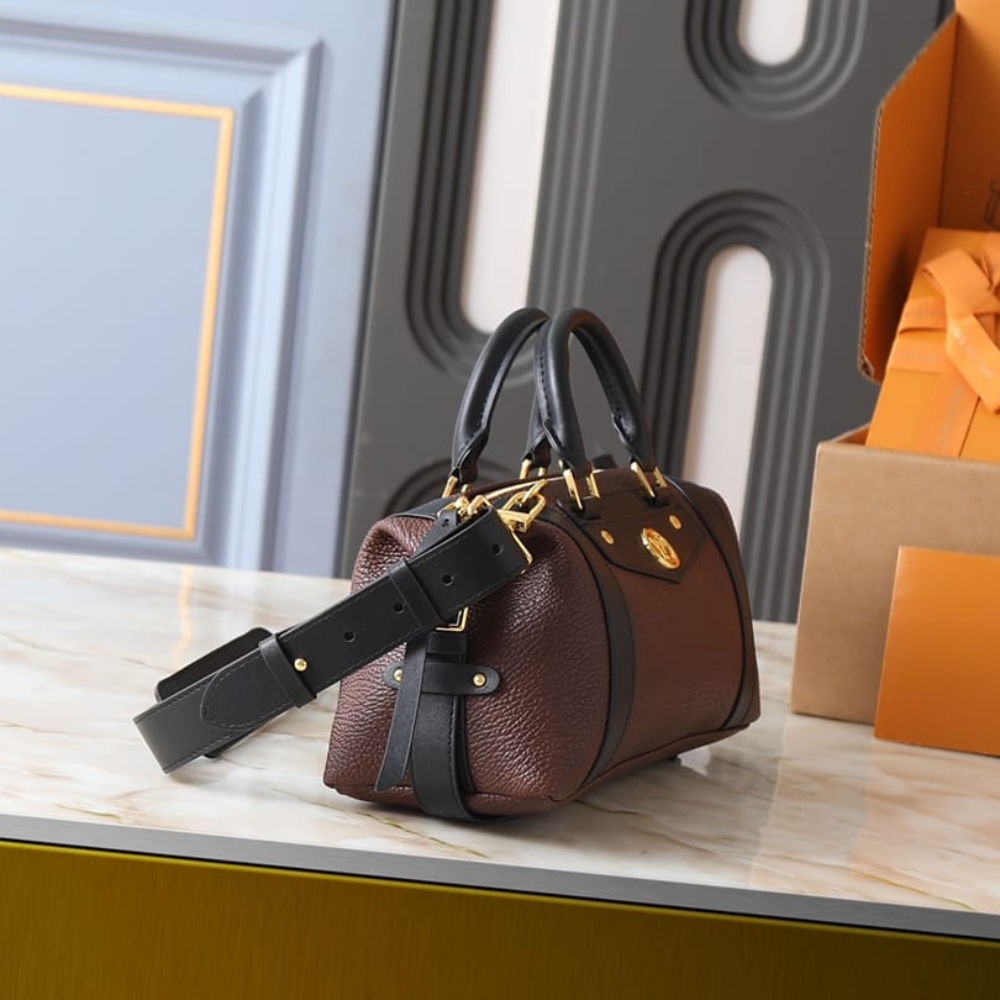 LOUIS VUITTON LV BIKER PM ACAJOU DARK BROWN 30CM - Image 5