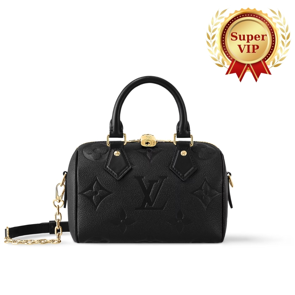 [SUPER VIP 1:1] LOUIS VUITTON SPEEDY BANDOULIÈRE 20 BLACK 20CM M58953