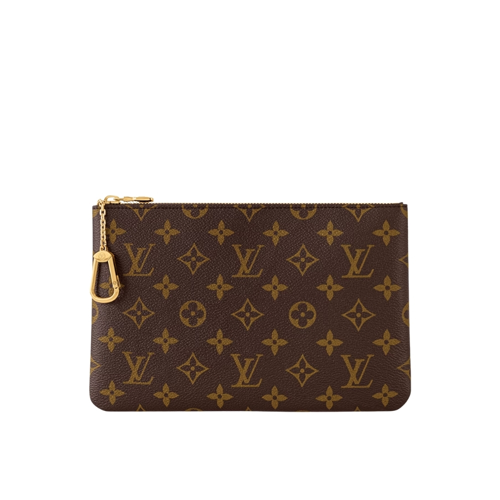 LOUIS VUITTON KEY POUCH M MONOGRAM BROWN 24CM M13560