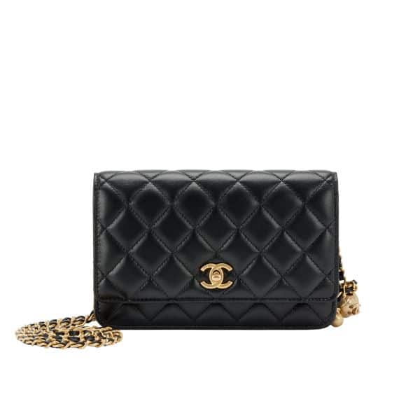 Alternative view of REPLACEMENT FOR ORDER #LU21628(CHANEL WOC FALP PEARL CRUSH BAG WITH CHAIN BLACK 19CM)