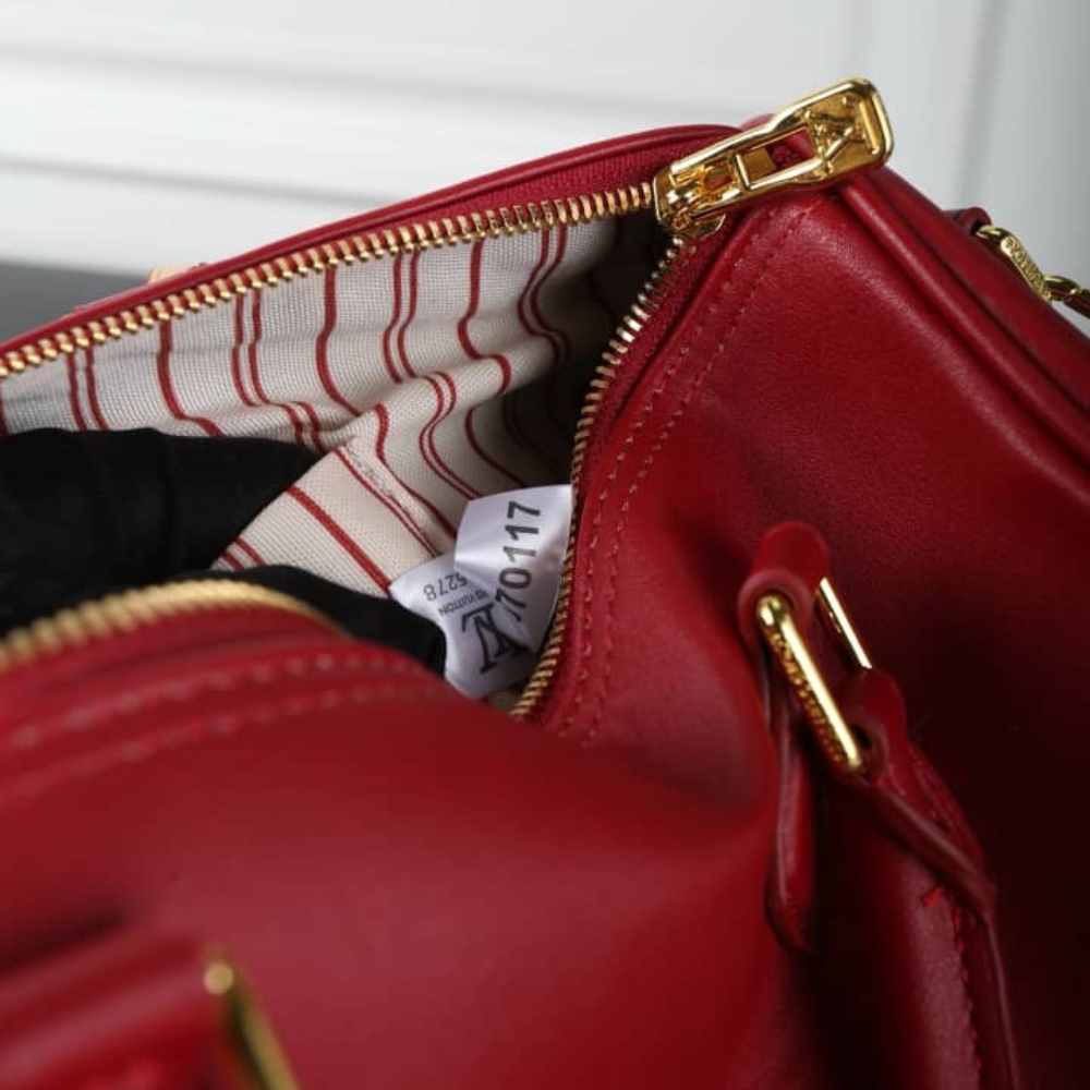 LOUIS VUITTON SPEEDY SOFT 30 PLUM 30CM M25766 - Image 9