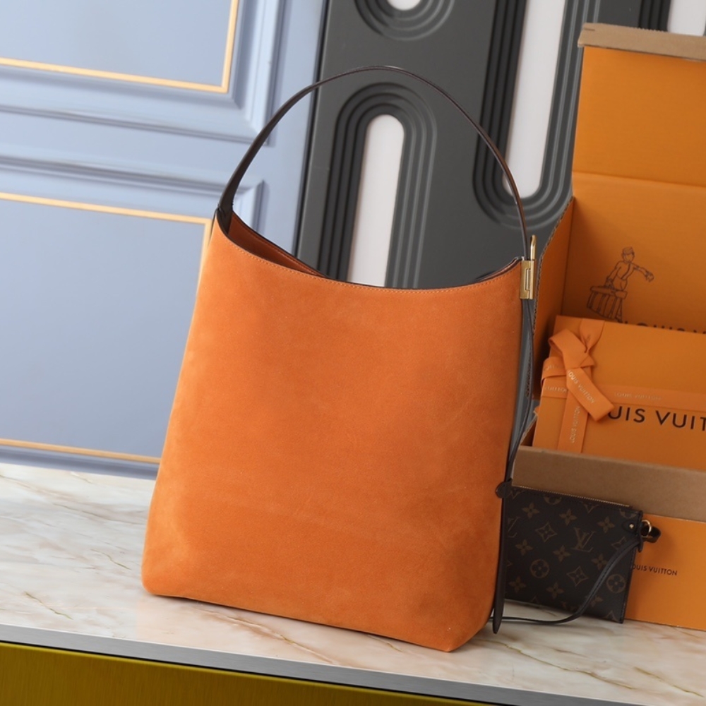 LOUIS VUITTON HOBO MM TAN 35CM M25516 - Image 4