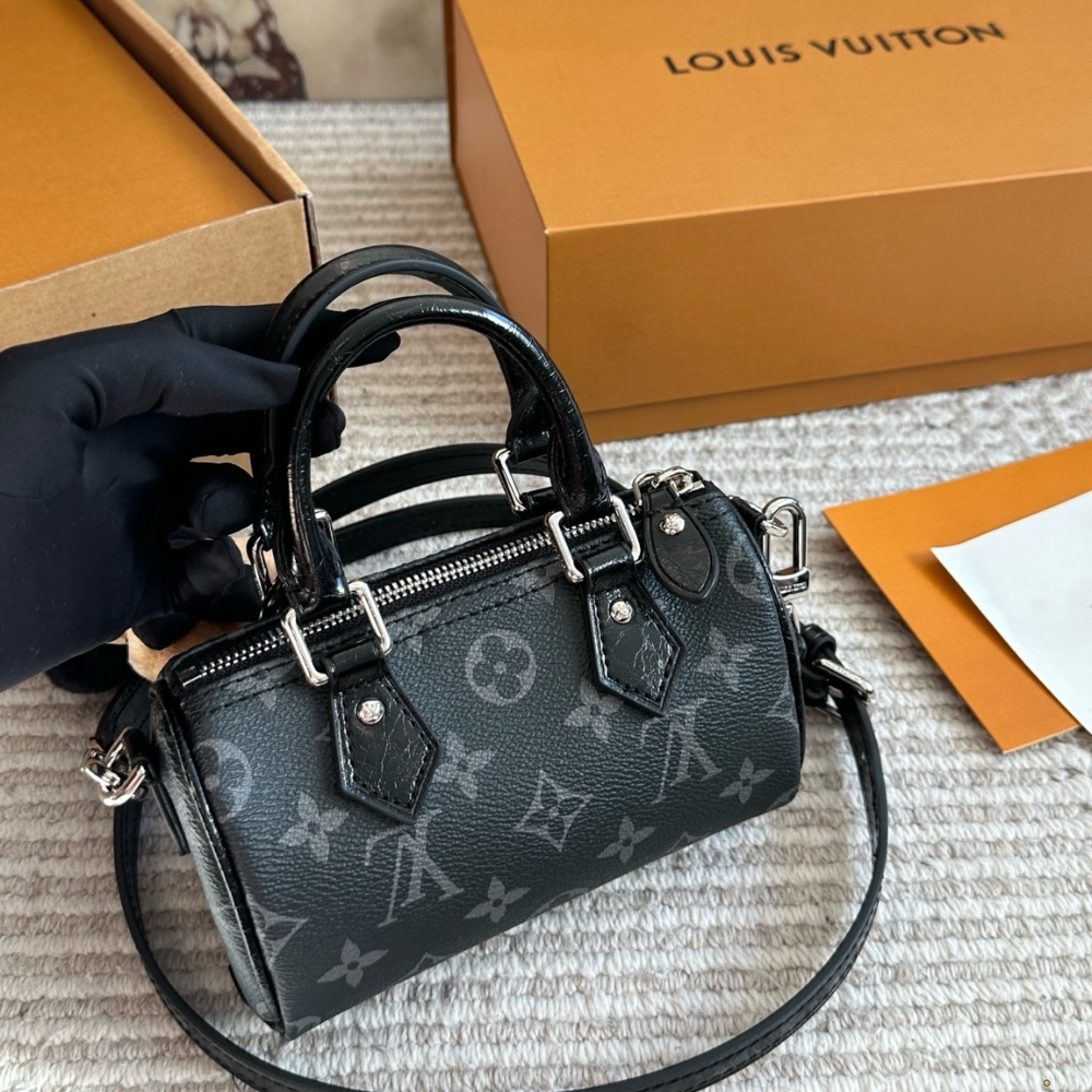 LOUIS VUITTON NANO SPEEDY MONOGRAM ECLIPSE 16CM M26573 - Image 7