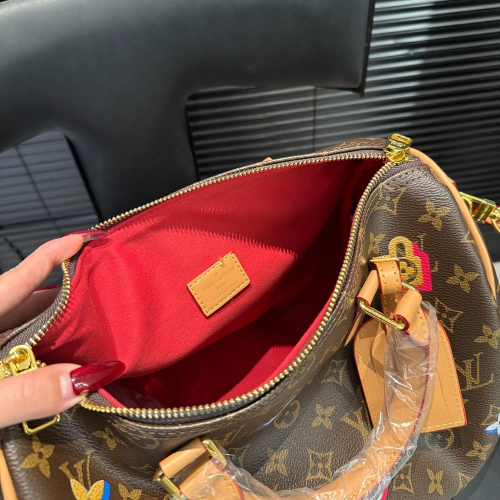 Louis Vuitton Speedy Bandoulière 30 In Monogram Canvas Brown 30Cm - Image 10