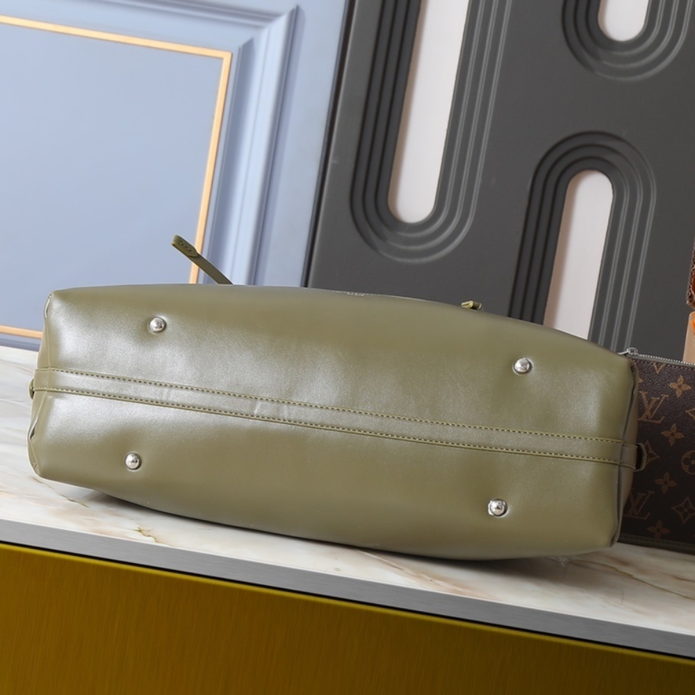 LOUIS VUITTON CARRYALL VIBE MM DARK KAKI 39CM M14268 - Image 5