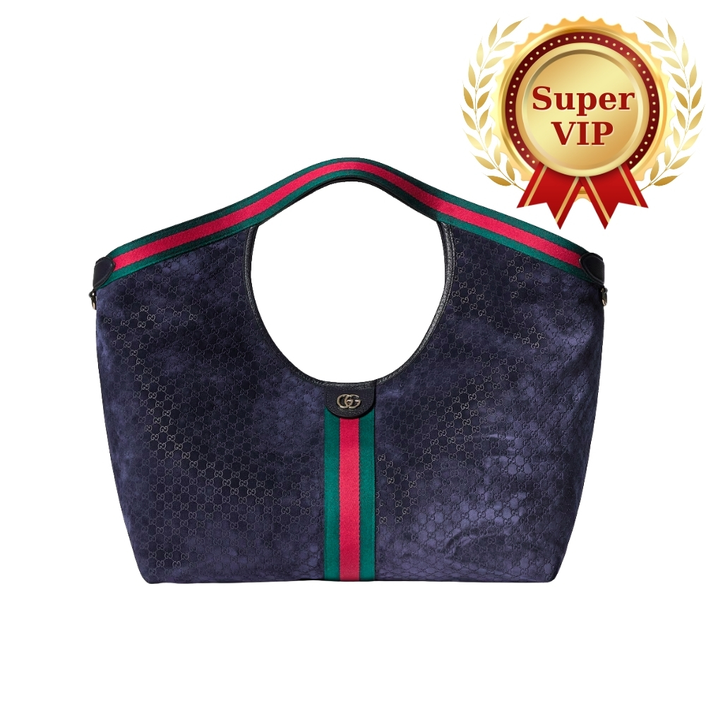 [SUPER VIP 1:1] GUCCI GIGLIO LARGE TOTE BAG DARK BLUE 60CM 853971 CAABV 4541