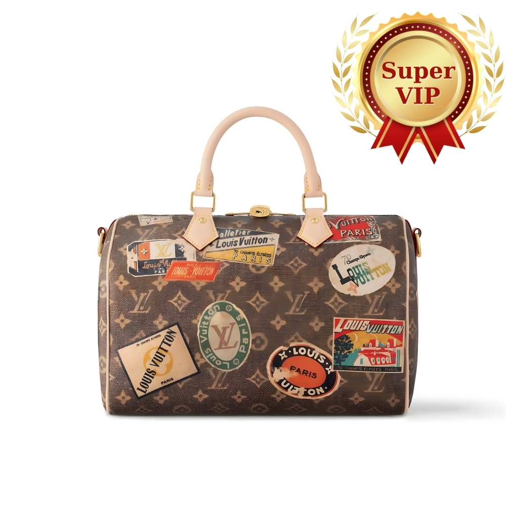 Invoice for Ms. Stephanie Gaines [SUPER VIP 1:1] LOUIS VUITTON SPEEDY BANDOULIÈRE 30 BAG MONOGRAM BROWN 30CM M47087
