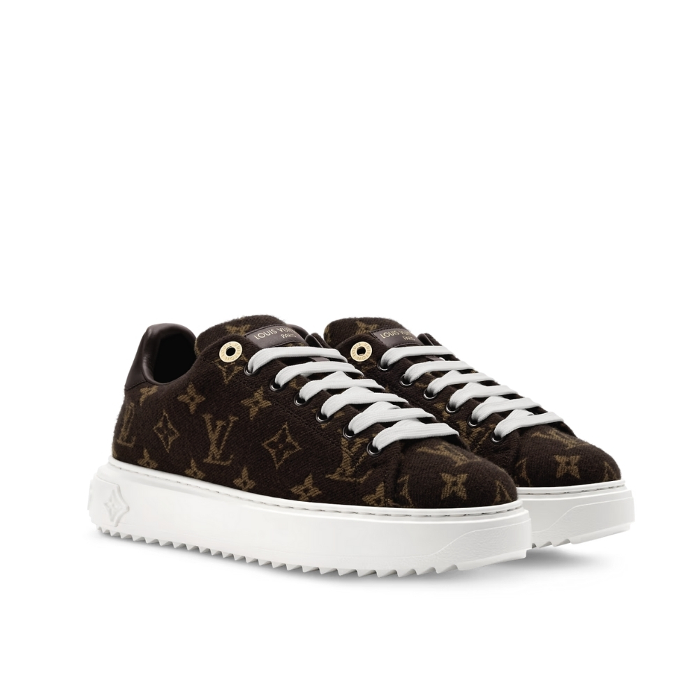 LOUIS VUITTON TIME OUT SNEAKER BROWN 1AIVBL