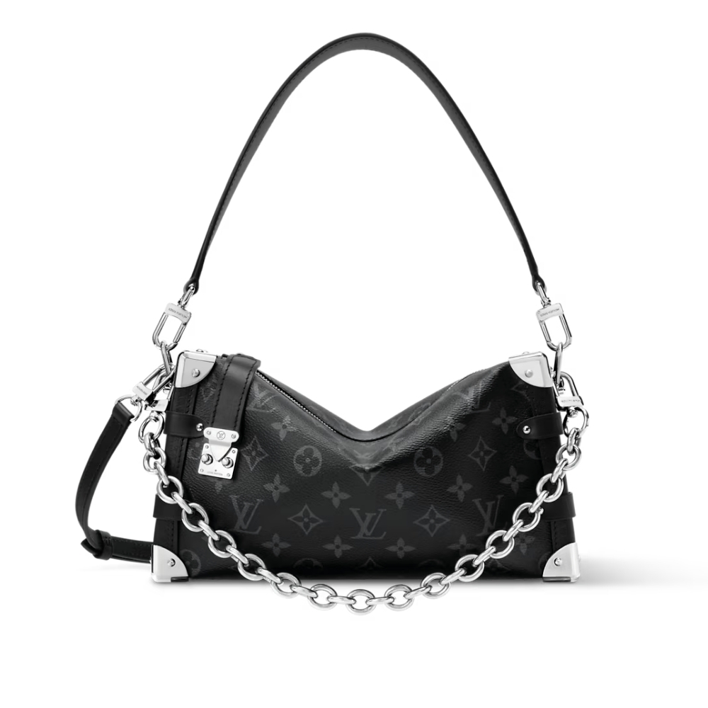 LOUIS VUITTON SIDE TRUNK MM EAST WEST MONOGRAM ECLIPSE 28CM M26226