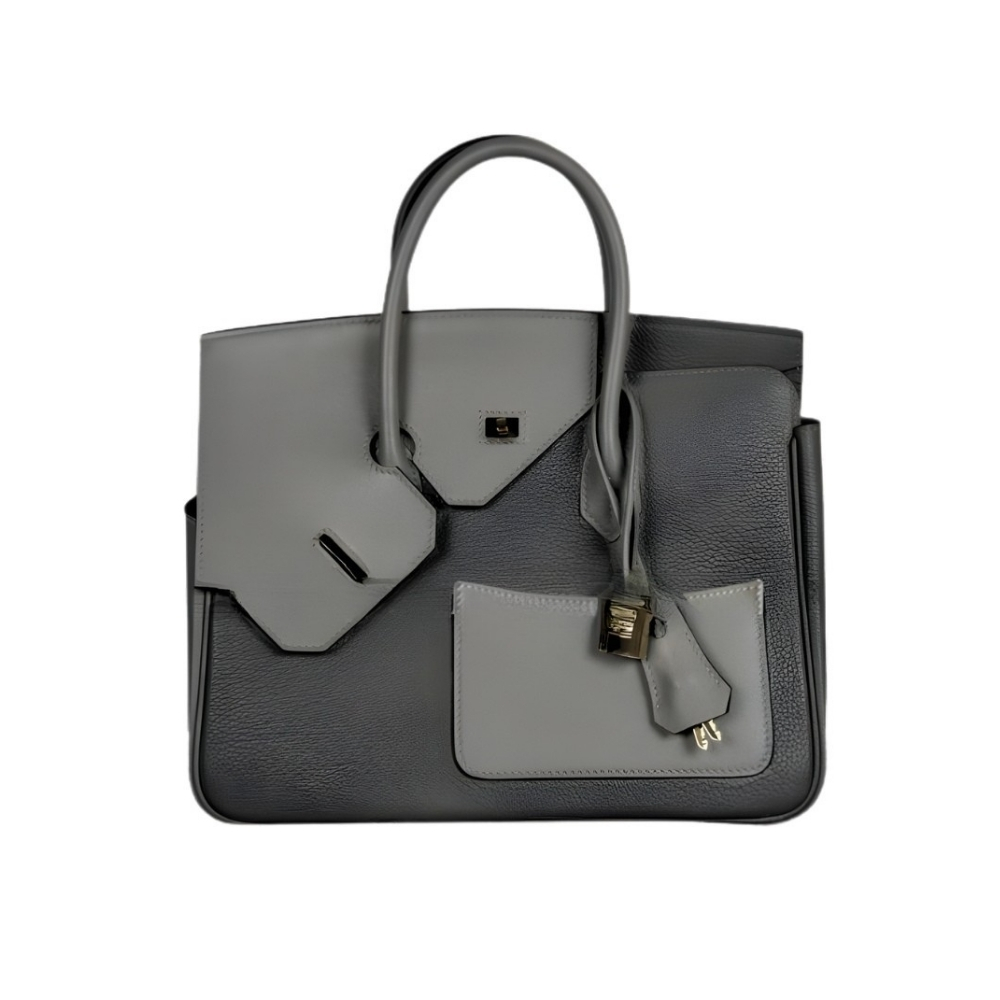 HERMES JANE 30 EN DÉSORDRE GREY 30CM