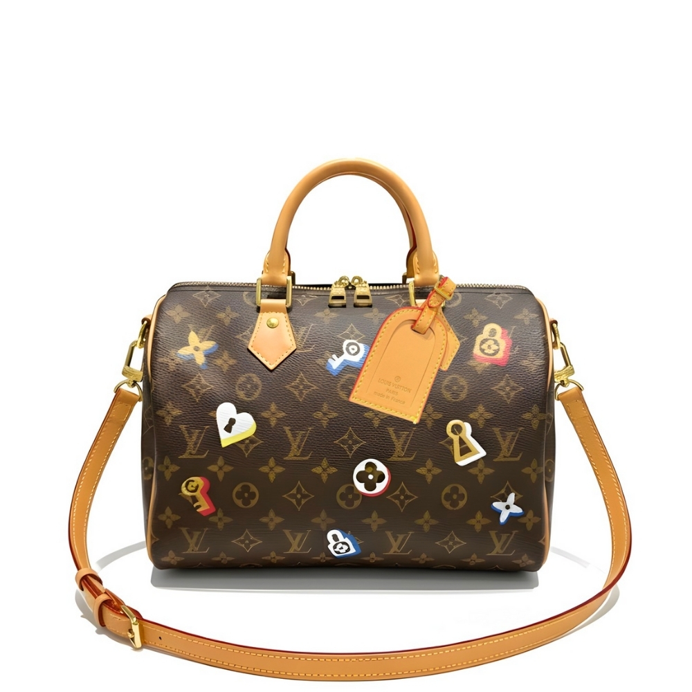 Louis Vuitton Speedy Bandoulière 30 In Monogram Canvas Brown 30Cm