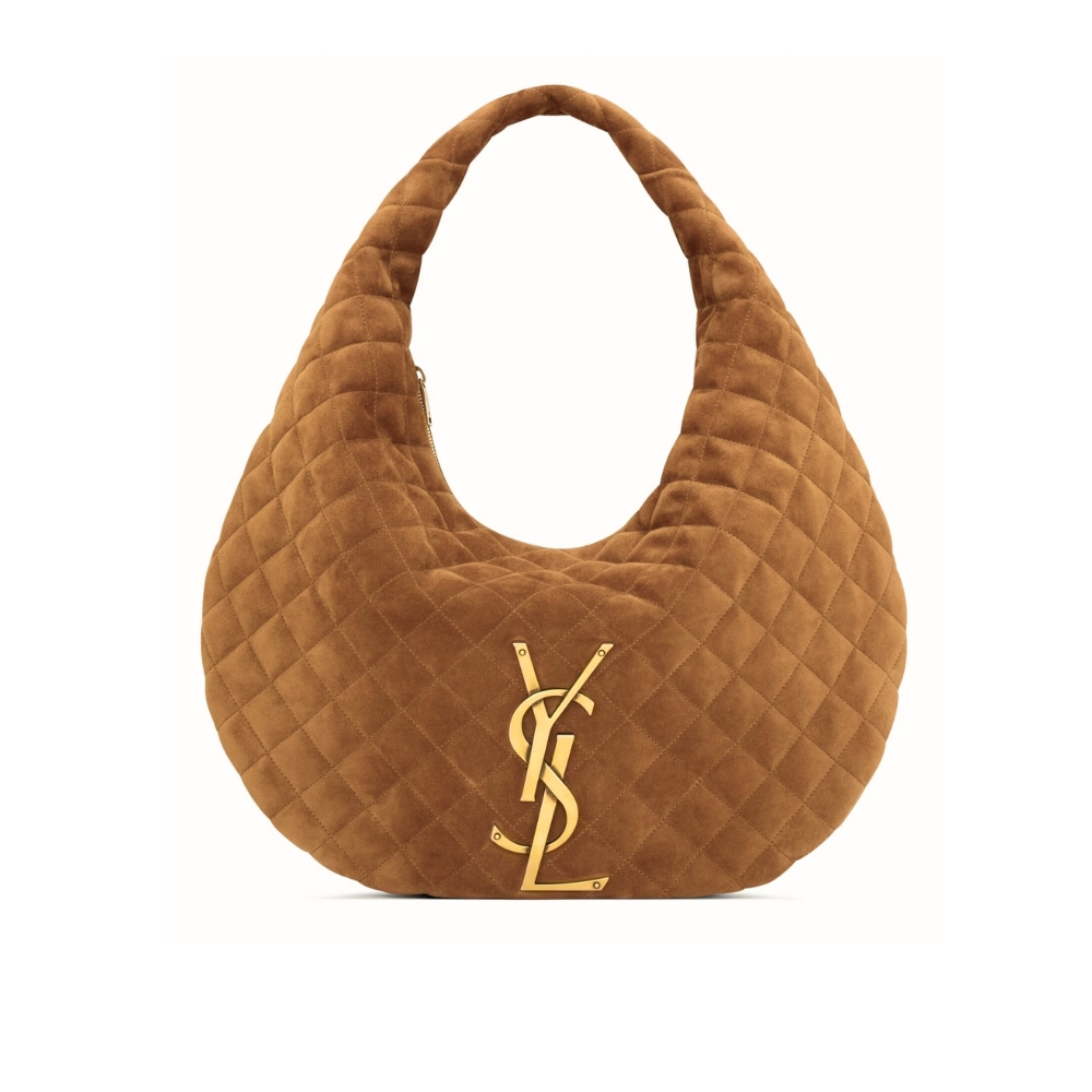 Saint Laurent Icare Hobo In Quilted Caramel Cognac 42Cm 858160AAF9P2916